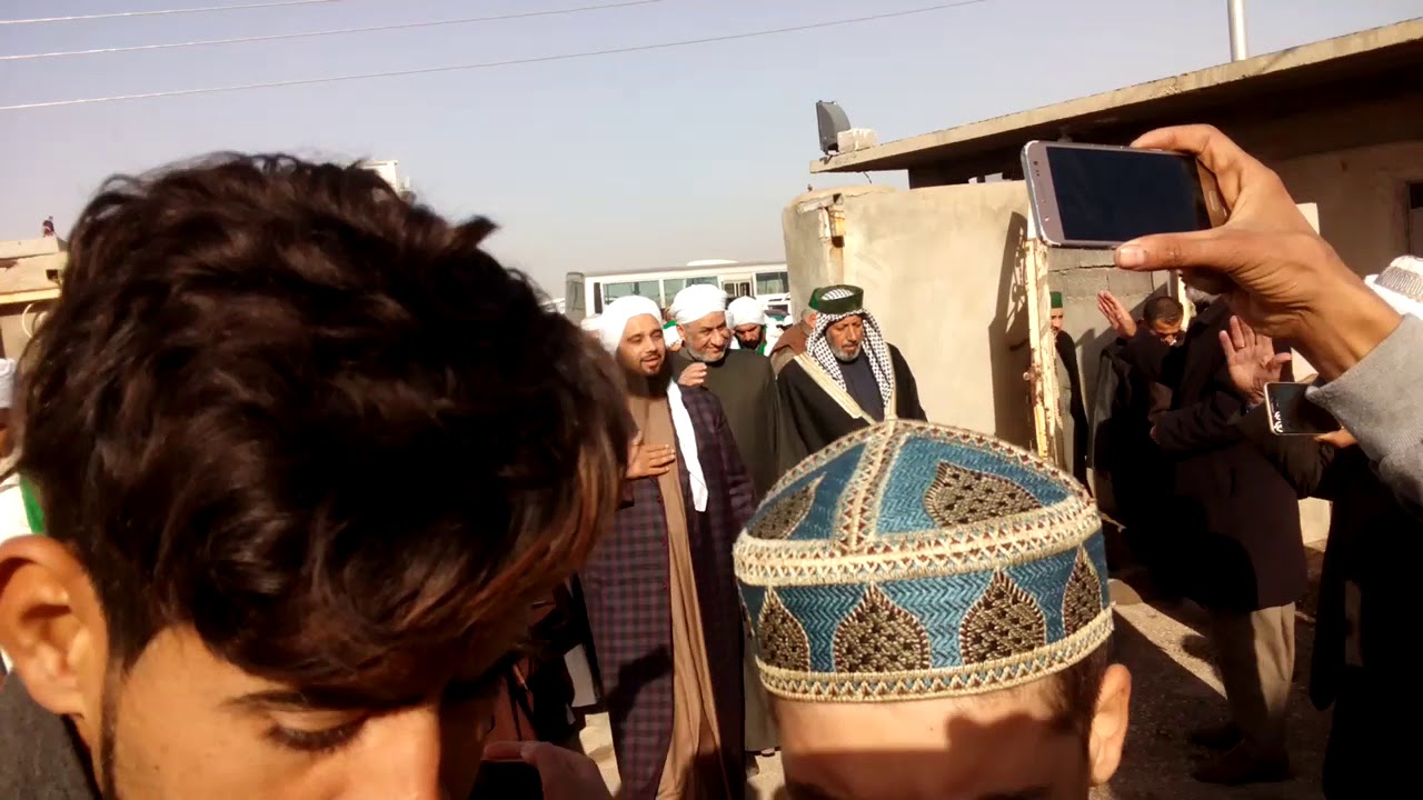 وفد الشيخ مصطفى الخشالي في باريكا بمناسبه مولد النبي محمد صلى الله عليه وسلم