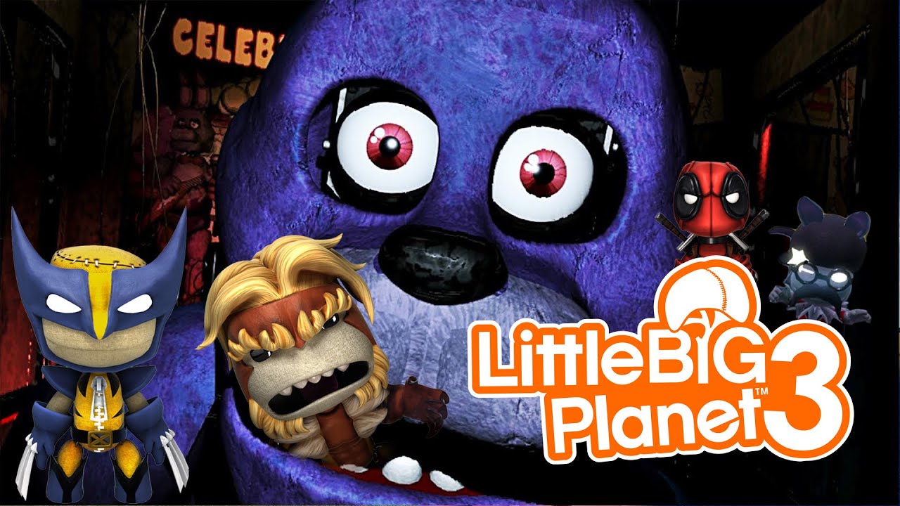 Little Big Planet 3 (PS4): Five Nights At Freddy's Deathrun Redux