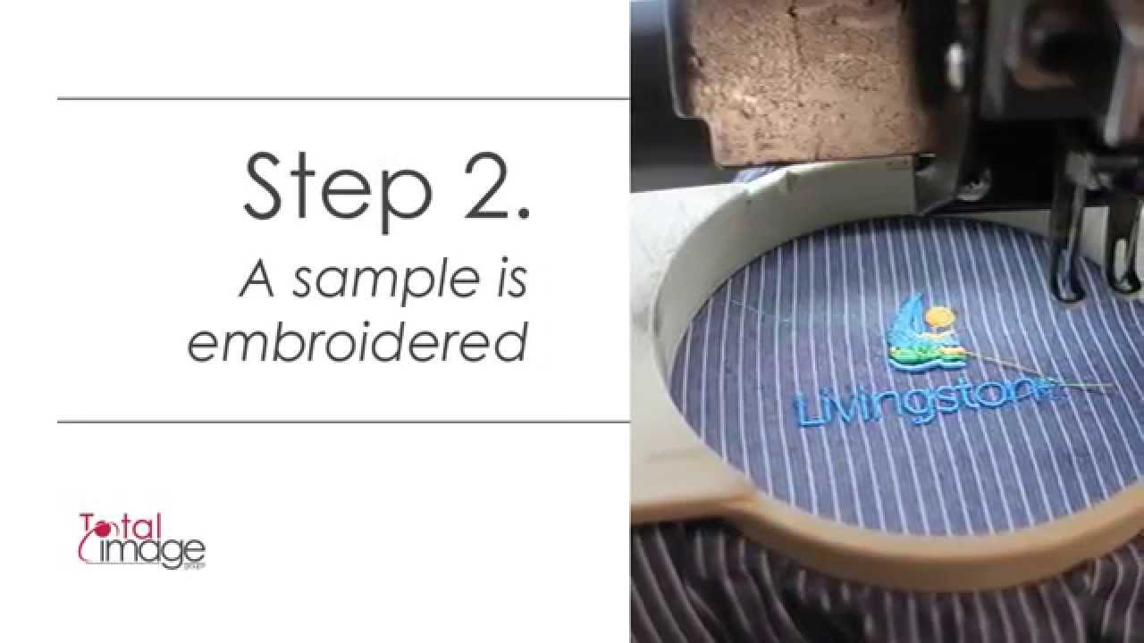 Uniform Embroidery A step by step process By Total Image Group