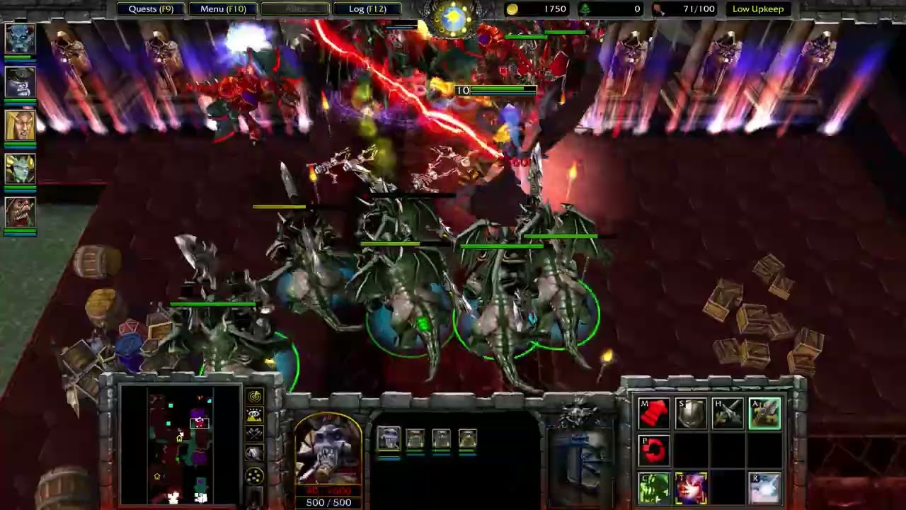 Warcraft III How Powerful of Titan Sargeras - The Lower Limit of True Power (萨格拉斯·泰坦 - 能力下限)