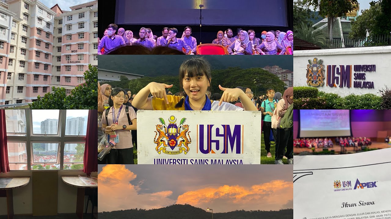 Orientation Week at USM: Room Tour, Hostel Saujana M03, and Main Campus Tour 2023/2024!