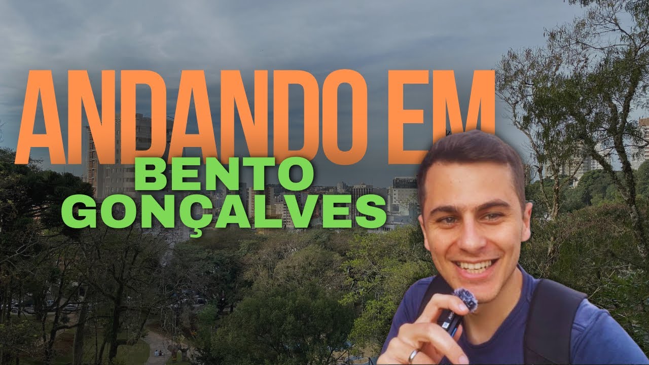 Andando pelo centro de Bento Gonçalves