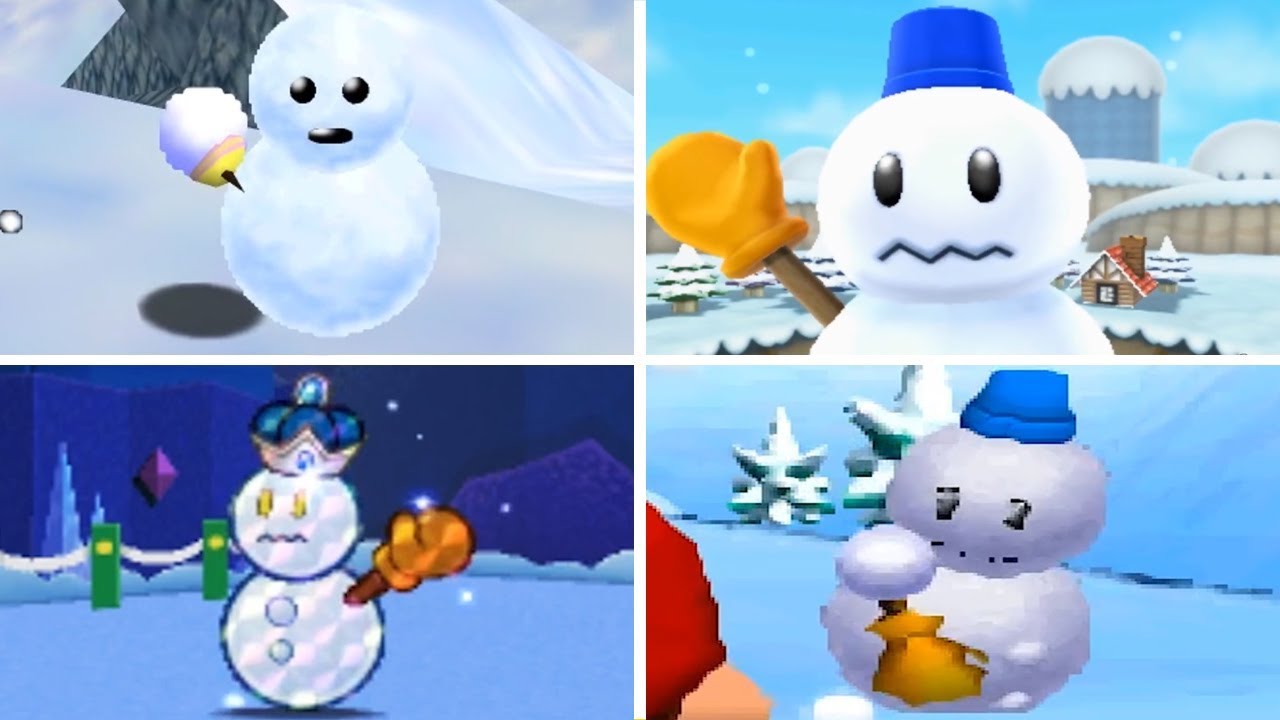 Evolution of - Mr. Blizzard in Super Mario Games