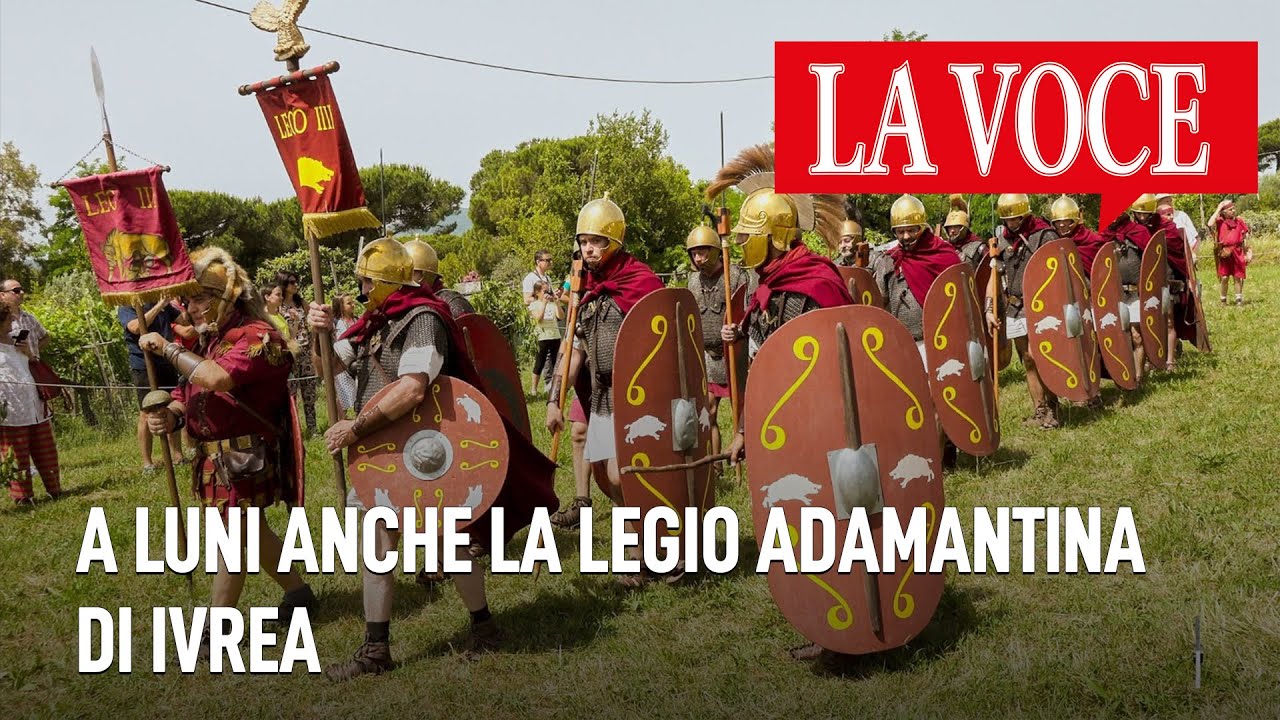 A Luni la Legio Adamantina di Ivrea per rievocare la battaglia tra liguri apuani e legioni di Roma