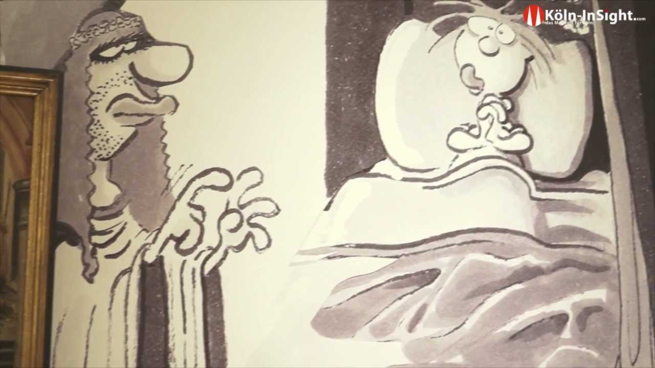 Ein K&ouml;nig im Stadtmuseum Das Ursula - Projekt -- Interview mit Comic Zeichner Ralf K&ouml;nig