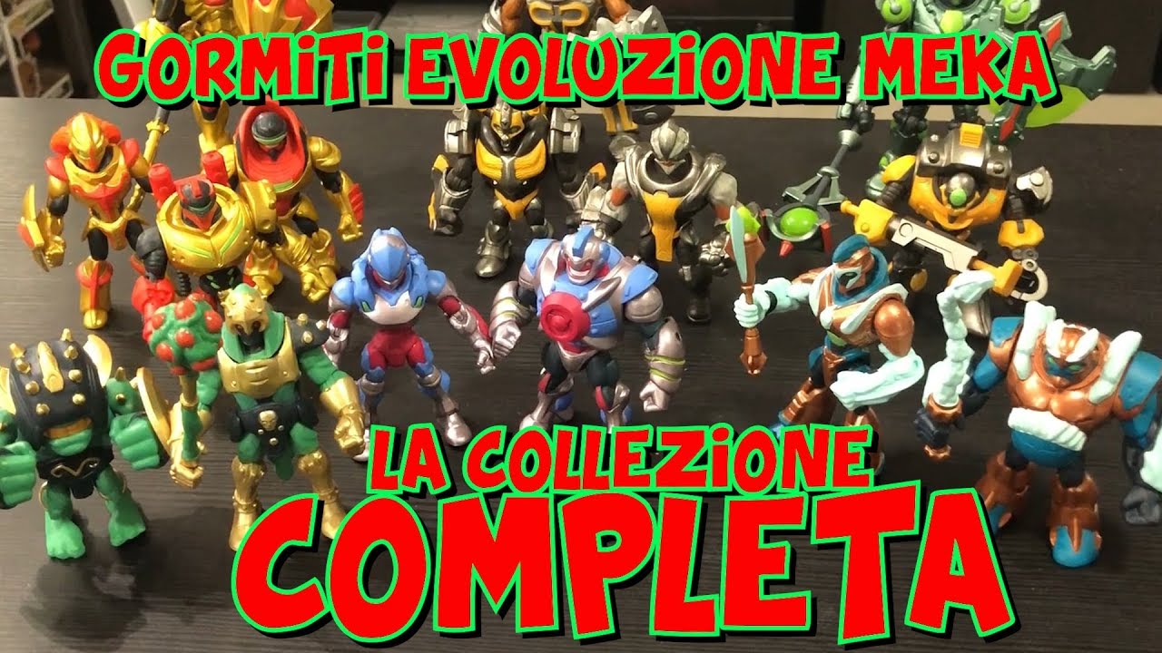 GORMITI EVOLUZIONE MEKA - SPECIALE TUTTA LA COLLEZIONE!!! Giochi Preziosi