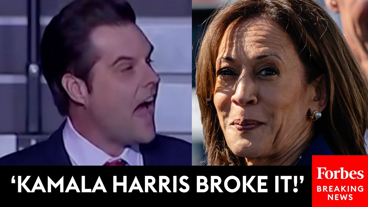BREAKING NEWS: Matt Gaetz Blasts Kamala Harris's Record At Trump Rally In Henderson, Nevada