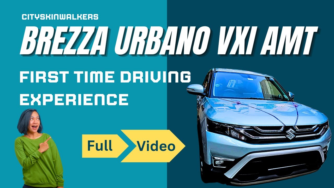 First Time Driving Brezza Urbano Edition VXI AT 2024 🔥😱 || New Brezza || Driving Feedback #brezza