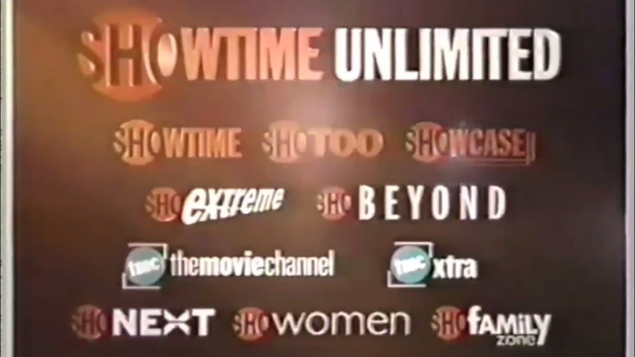 Showtime Unlimited commercials 2000-2001