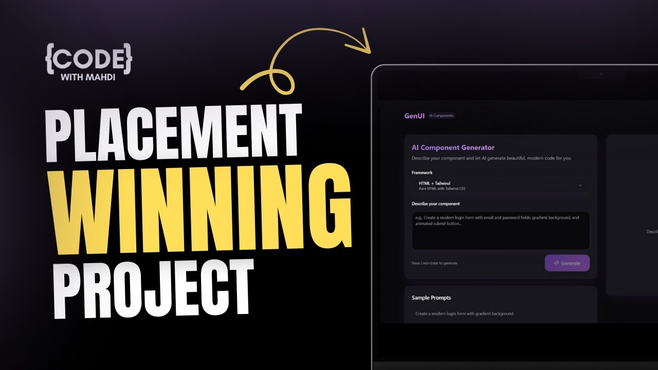 Placement Winning Project That Gets You Hired 🚀 | (Watch before it's to late)