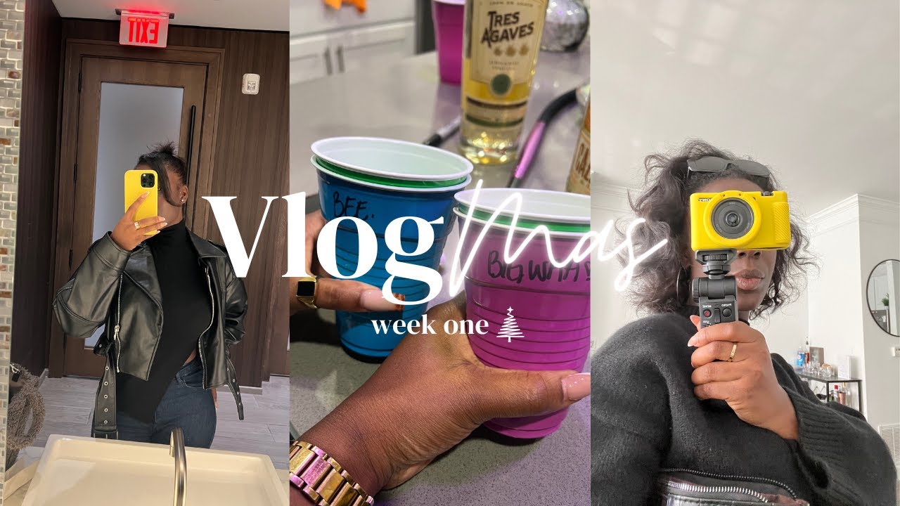 🎄VLOGMAS | FIRST GRILLZ + FRIENDSGIVING + MORE!