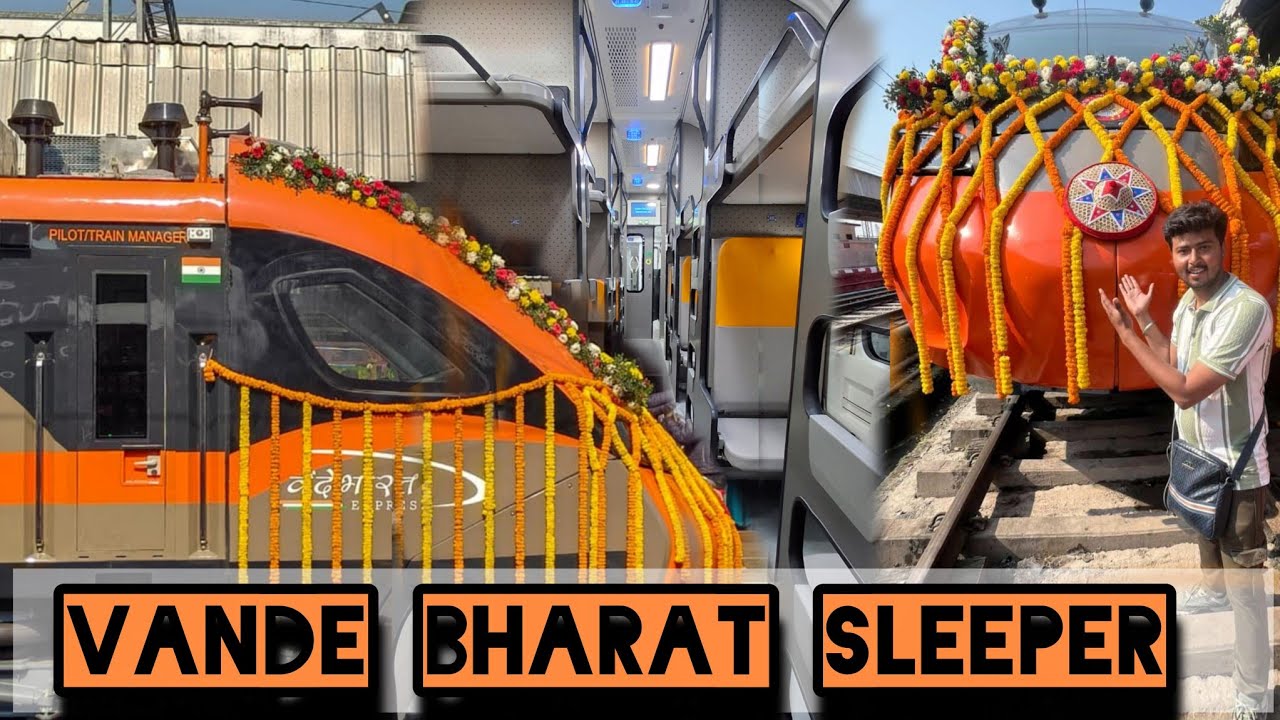 22576 Kamakhya to Howrah Inaugural Journey in India's First Vande sleeper train