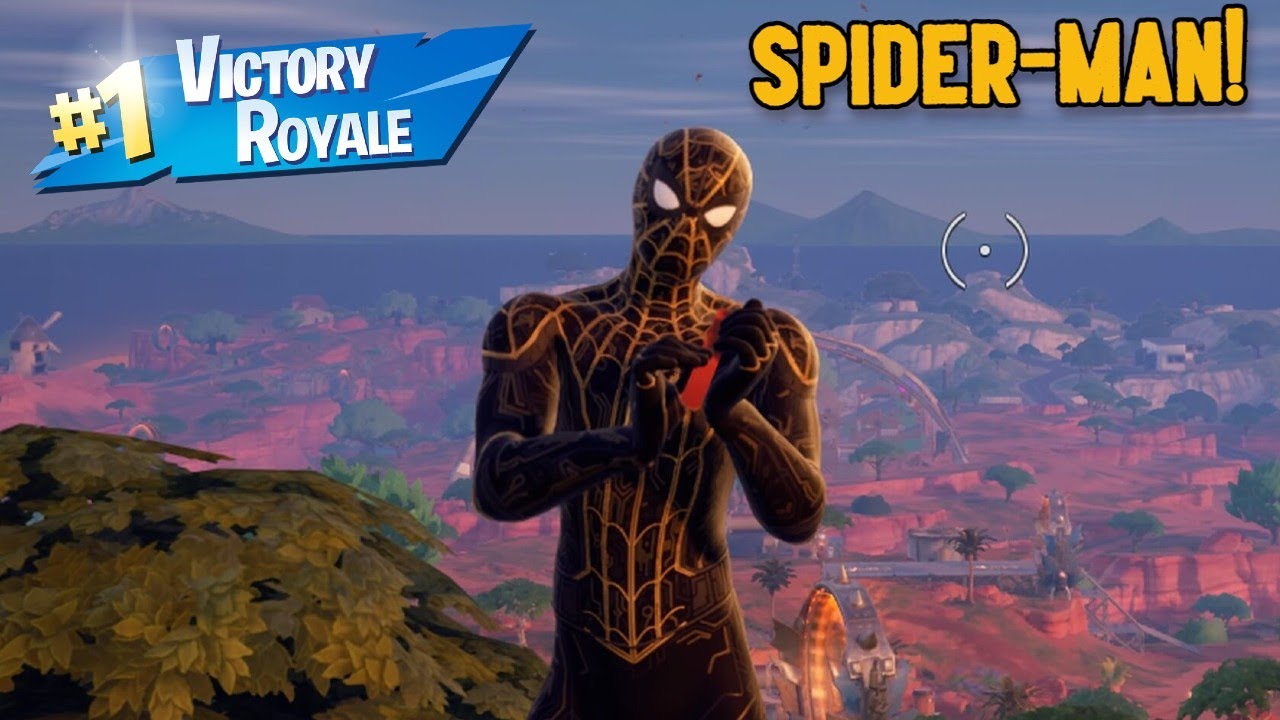 SPIDER-MAN NO WAY HOME SUIT Duo Win Gameplay! | Fortnite Battle Royale: Chapter 5 Season 4 No Builds