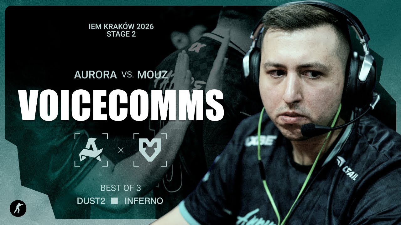 WE ARE MOVING FORWARD! | Aurora vs. MOUZ | Kraków Voicecomms