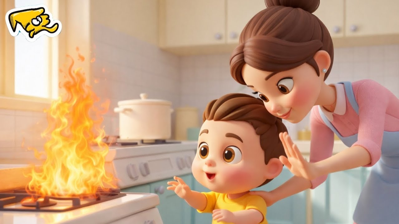 🔥 Don’t Touch the Fire | Kids Safety Song | Learn Fire Safety for Children