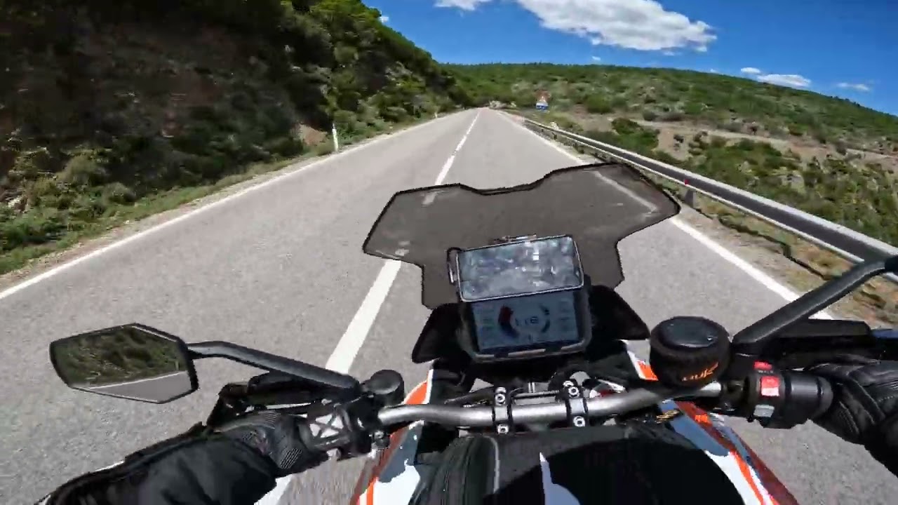 KTM 1290 SUPERDUKE GT 2020 RAW SOUND - AKRAPOVIC PASSO GHENNA - To Bar Silana🌋 PART 1