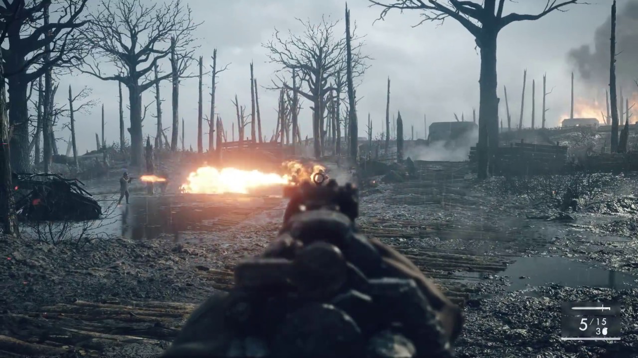 Gaming with Quadro M1000M - Battlefield 1 in Ultra setting (VIDEO IN FHD)