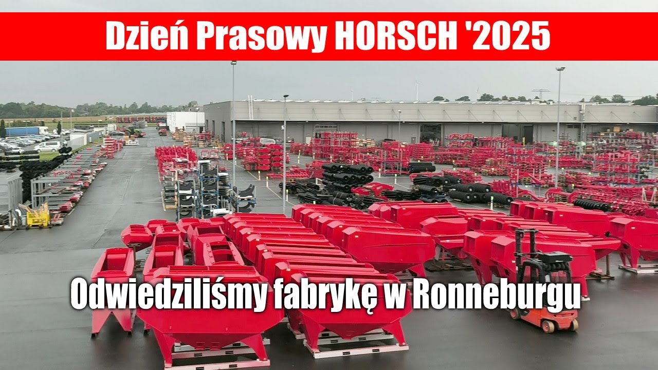 Odwiedziliśmy fabrykę firmy HORSCH w Ronneburgu