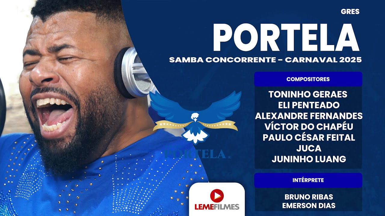 Portela 2025 - Samba Concorrente - Toninho Geraes e Parceiros