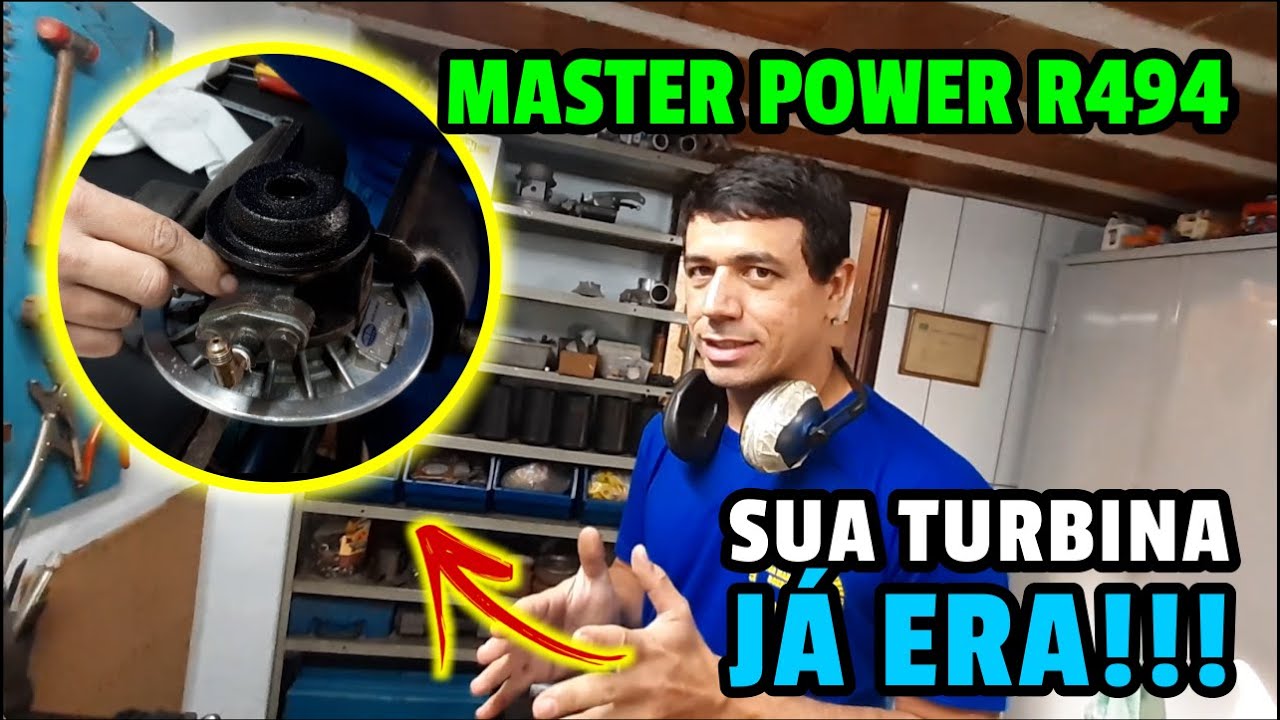 LEVEI MINHA TURBINA PARA FAZER UMA REVISÃO | DCV