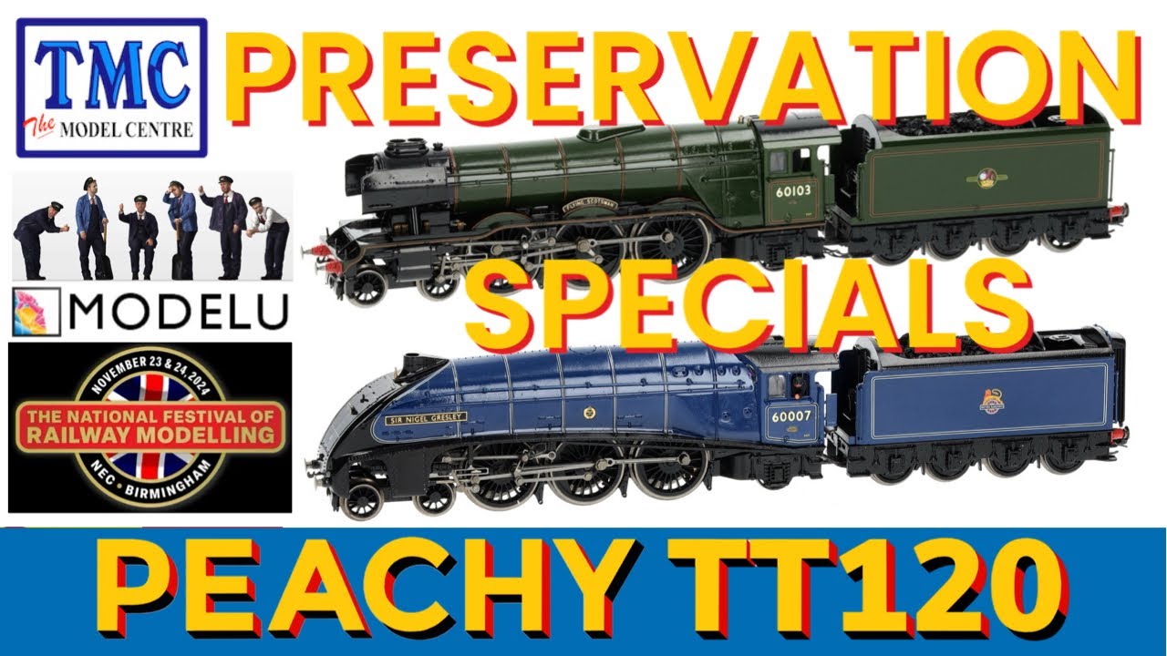 TT120 Flying Scotsman & Sir Nigel Gresley Era11 Preservation Specials @TheModelCentreTMC