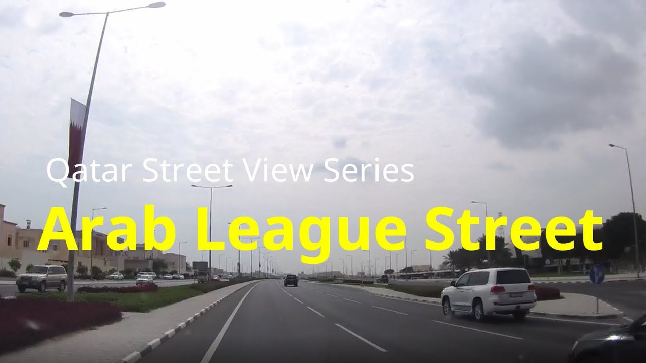 Arab League Street & Tawar Mall | Driving around Doha, Qatar