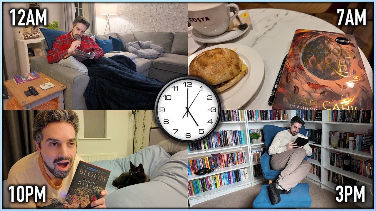 I Stayed Awake for 24 Hours Reading Hyped Books… Here’s What Happened! 📚😴