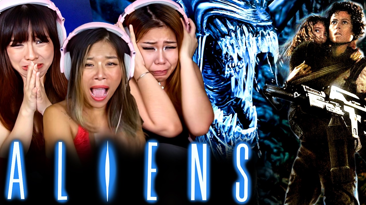 Asian Girls React | Aliens | First Time Watch