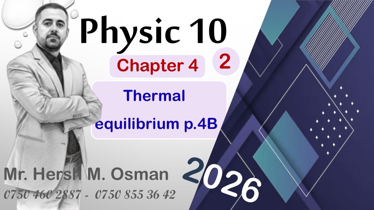 thermal equilibrium