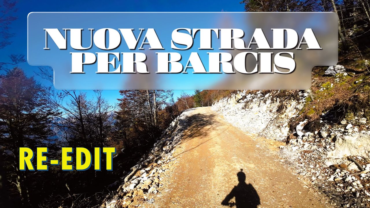 RE-EDIT: NUOVA STRADA FORESTALE TAGLIAFUOCO DA PIANCAVALLO A BARCIS CASERE MONTELONGA + FOLIAGE. 4K