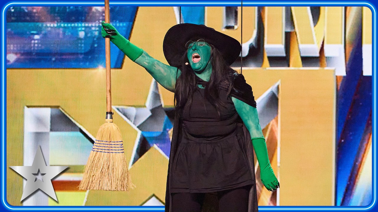 Katherine O'Malley RETURNS &ndash; this time flying SOLO as ELPHABA! | Auditions | BGT 2026