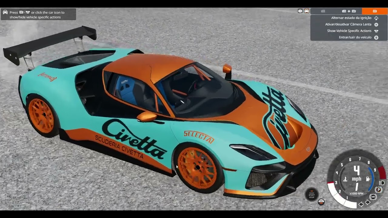 Destruição de carros vs Trilha média BEAMNG.DRIVE