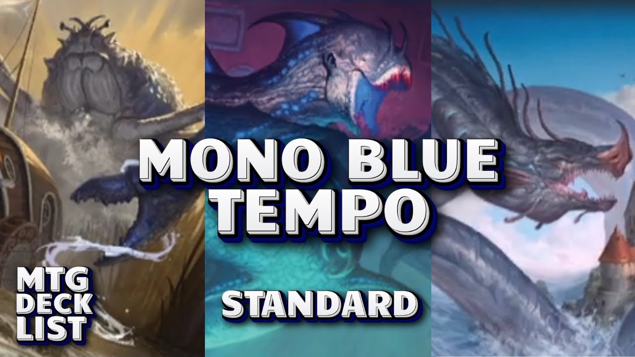 No Rares or Mythics! Foundations Standard Mono Blue Tempo MTG Arena