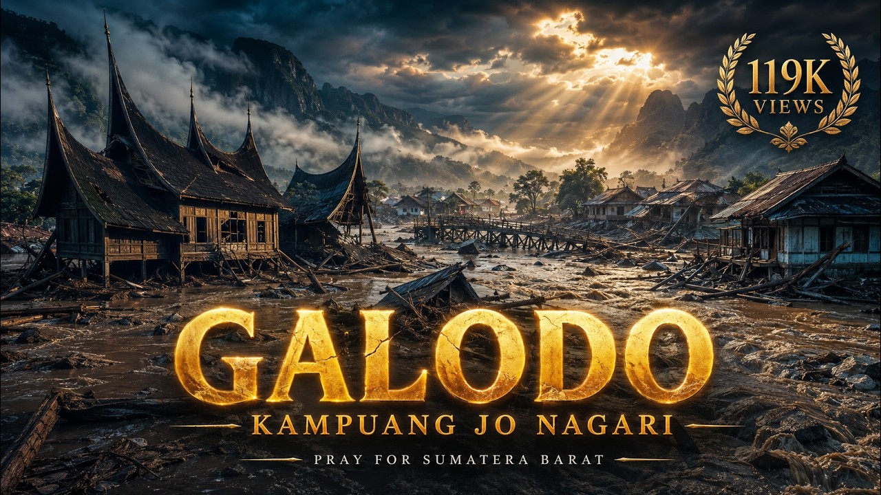 Galodo Kampuang Jo Nagari &ndash; Suara Duka Ranah Minang di Tengah Banjir Bandang | Cinematic Epic Cover
