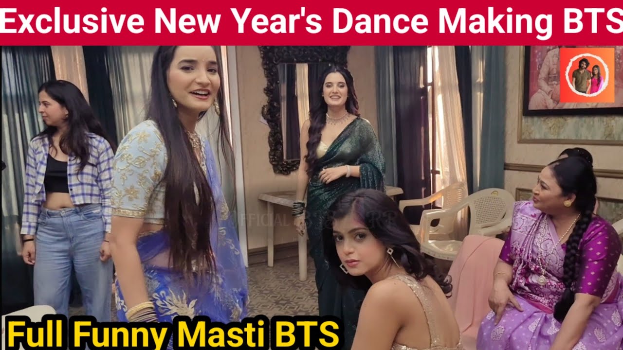 Exclusive New Year's Dance Making BTS || Jaane Anjaane Hum Mile || Today's Upcoming unseen BTS ||