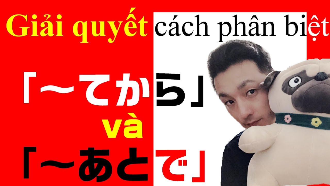 「てから」 và「あとで」 khác nhau như thế nào?【Ngữ pháp tiếng Nhật】