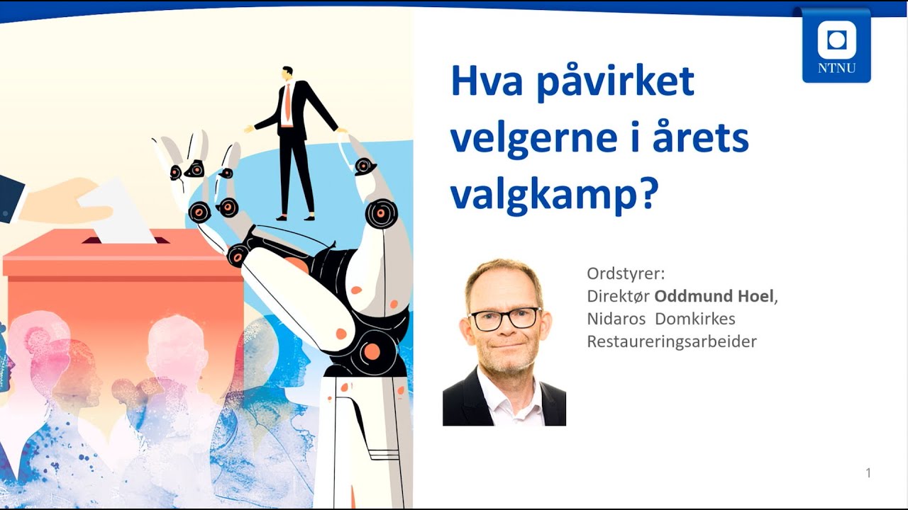 Hva påvirket velgerne i årets valgkamp?