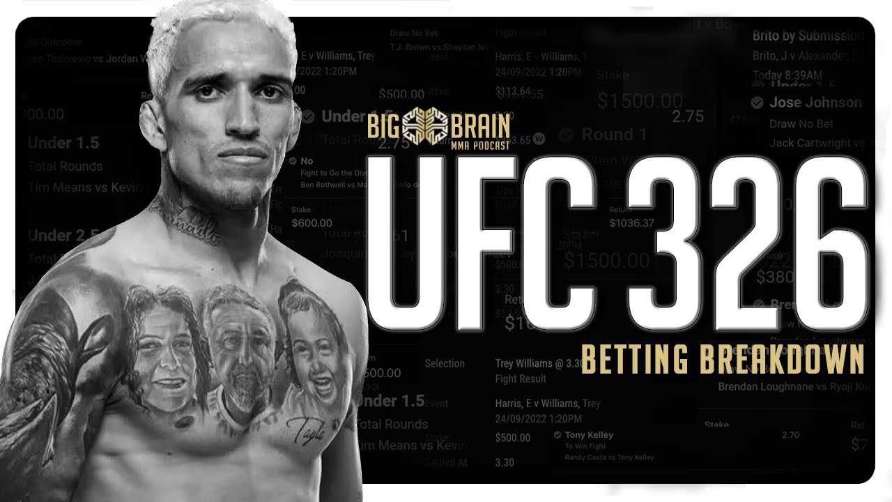 Final Betting Breakdown for UFC 326: Holloway v Oliveira