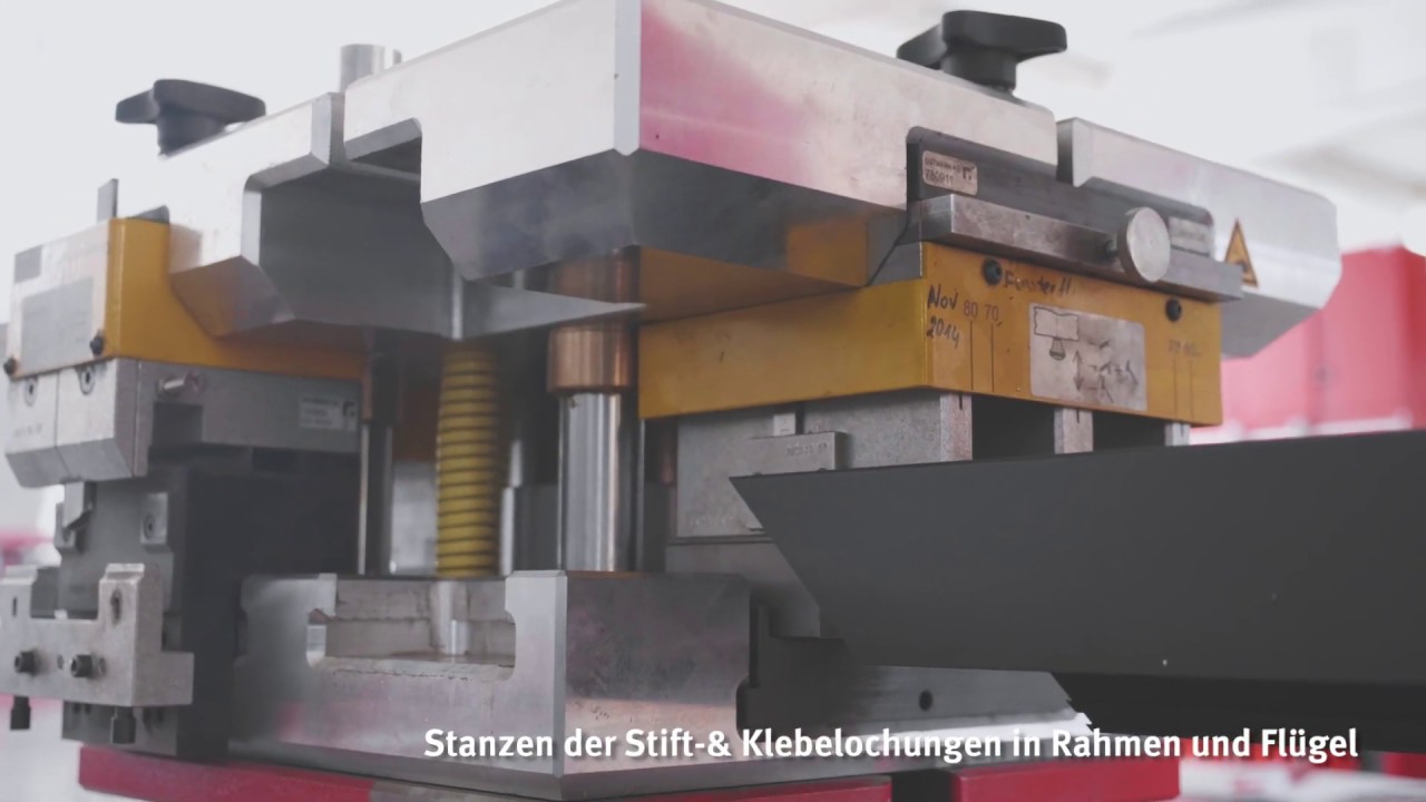 Einfach und schnell - Die Herstellung eines Aluminiumfensters GUTMANN GWD 080 - STEP 1 & 2