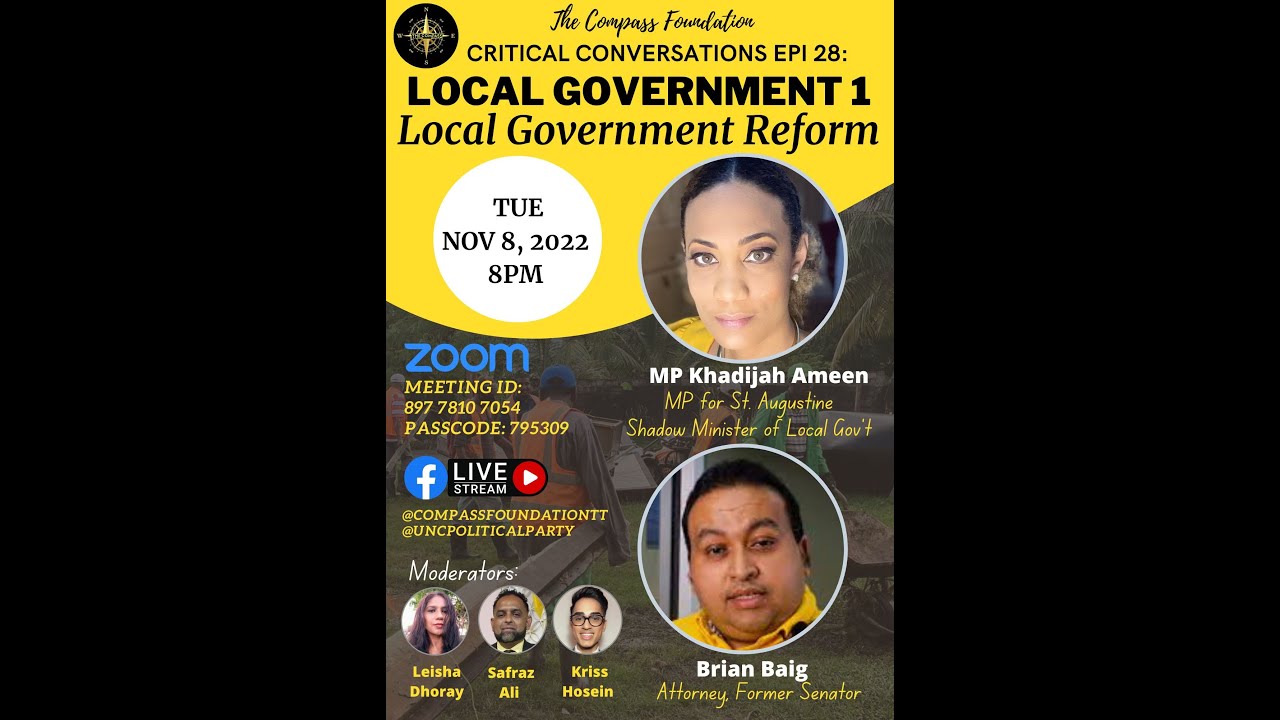 Critical Conversations - 8th Nov 2022. Local Government reform