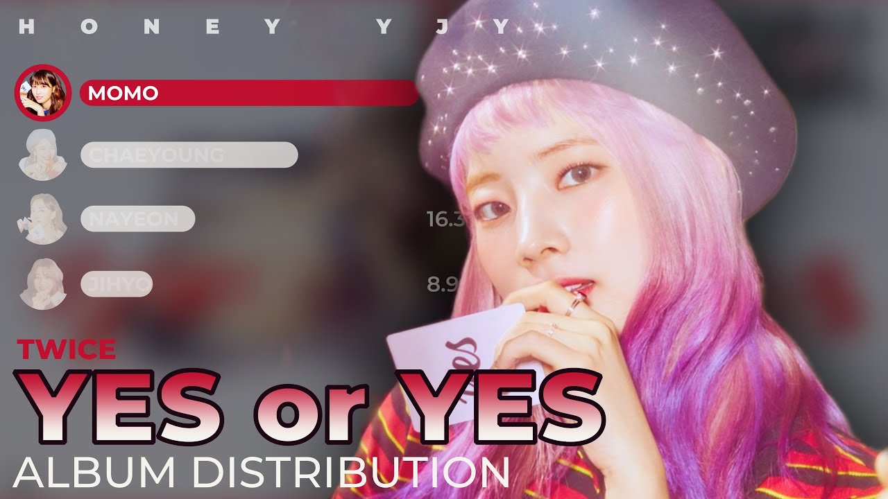 TWICE (트와이스) - YES or YES | Album Distribution