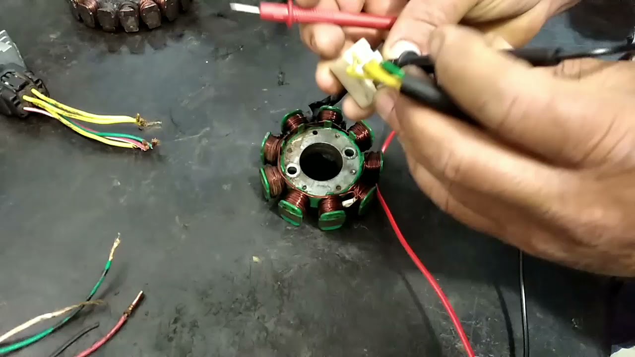 A:003, Elétrica de motocicletas, Sistema de Carga, teste prático
