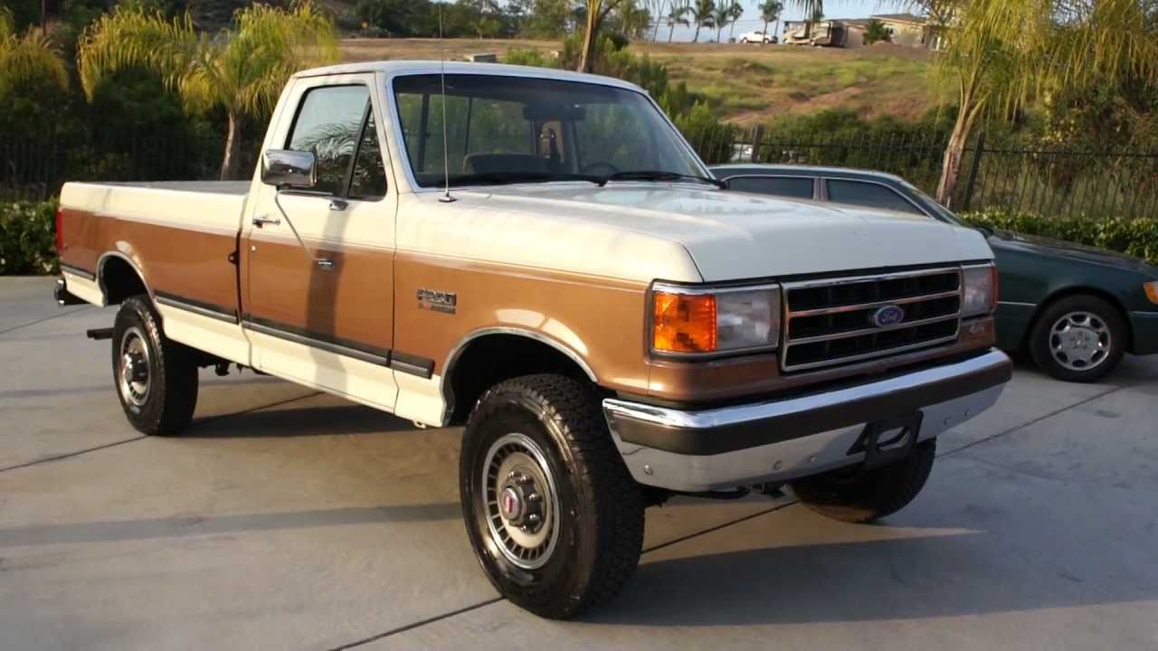 Продаётся пикап Ford F-250 4X4 1991 года выпуска, 1 владелец, 86 тыс. миль