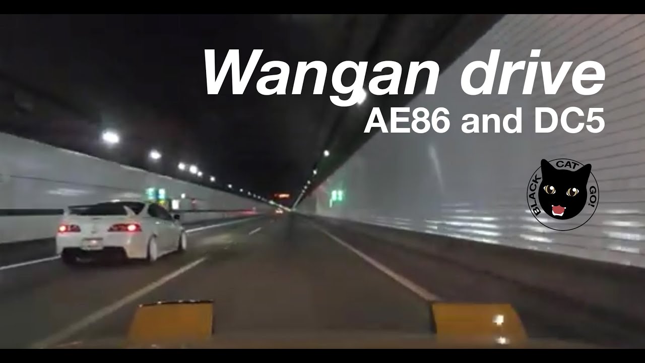 Let's drive an AE86 on the Wangan and Aqualine! 4k