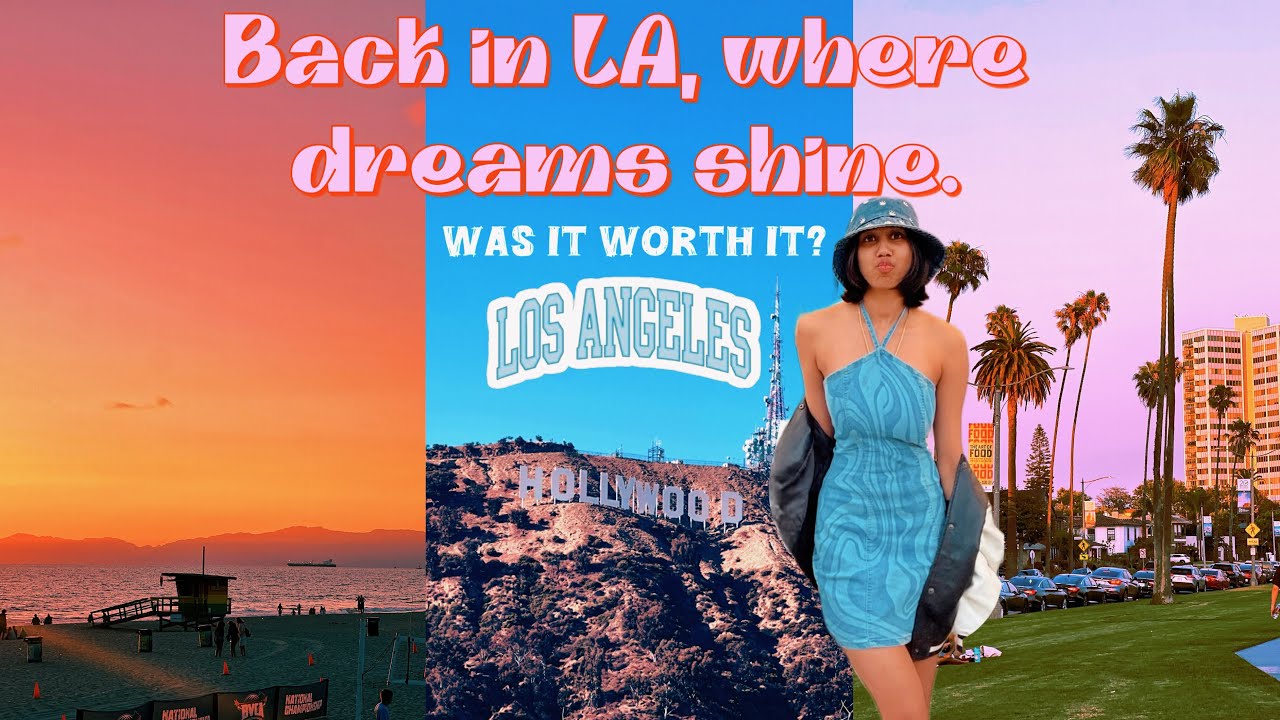 Another 13 Hour Flight ✈️ I’m Back in LA 😍 |  LA in Summer | I Love LA🇺🇸 #Vlog Part1