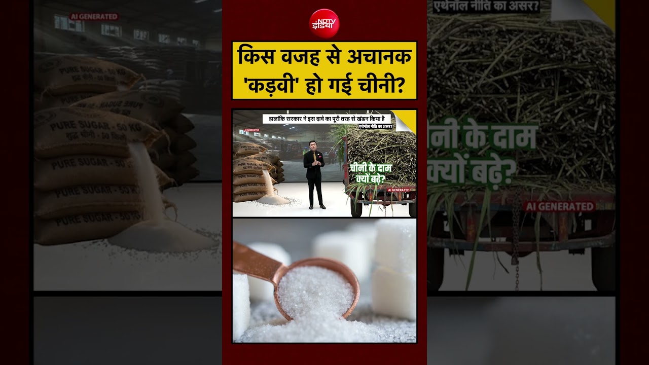 Syed Suhail | Sugar Price Hike | किस वजह से अचानक 'कड़वी' हो गई चीनी?  #shorts #viral