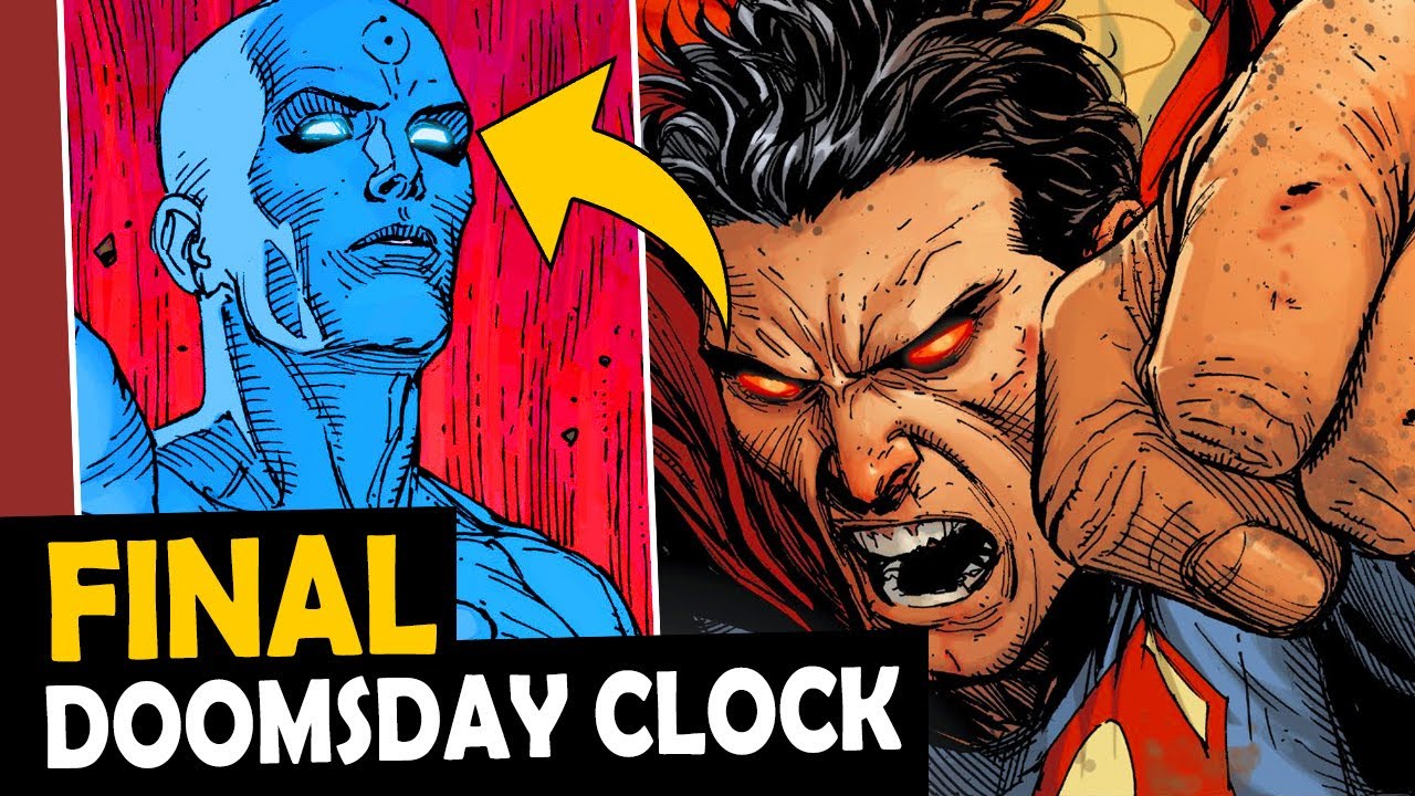 SUPERMAN MORREU? FINAL BOMBÁSTICO DE DOOMSDAY CLOCK