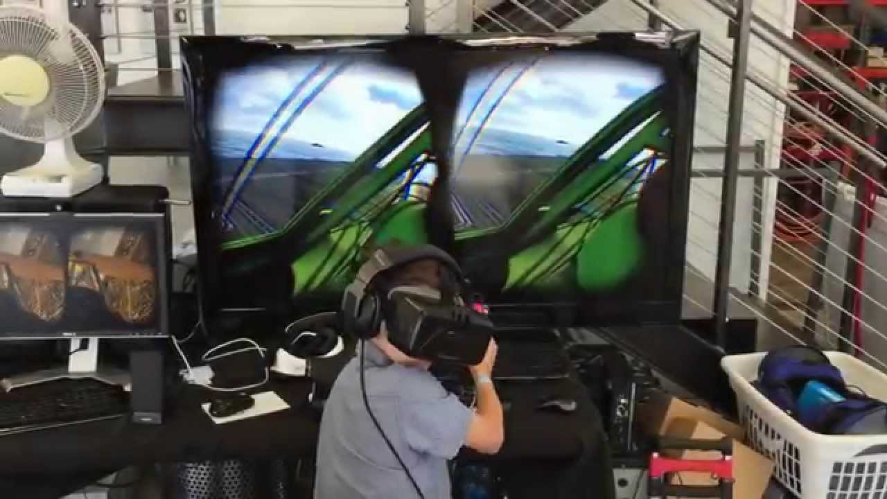 Oculus Rift DK2 / War Thunder at Biplane Weekend Airshow