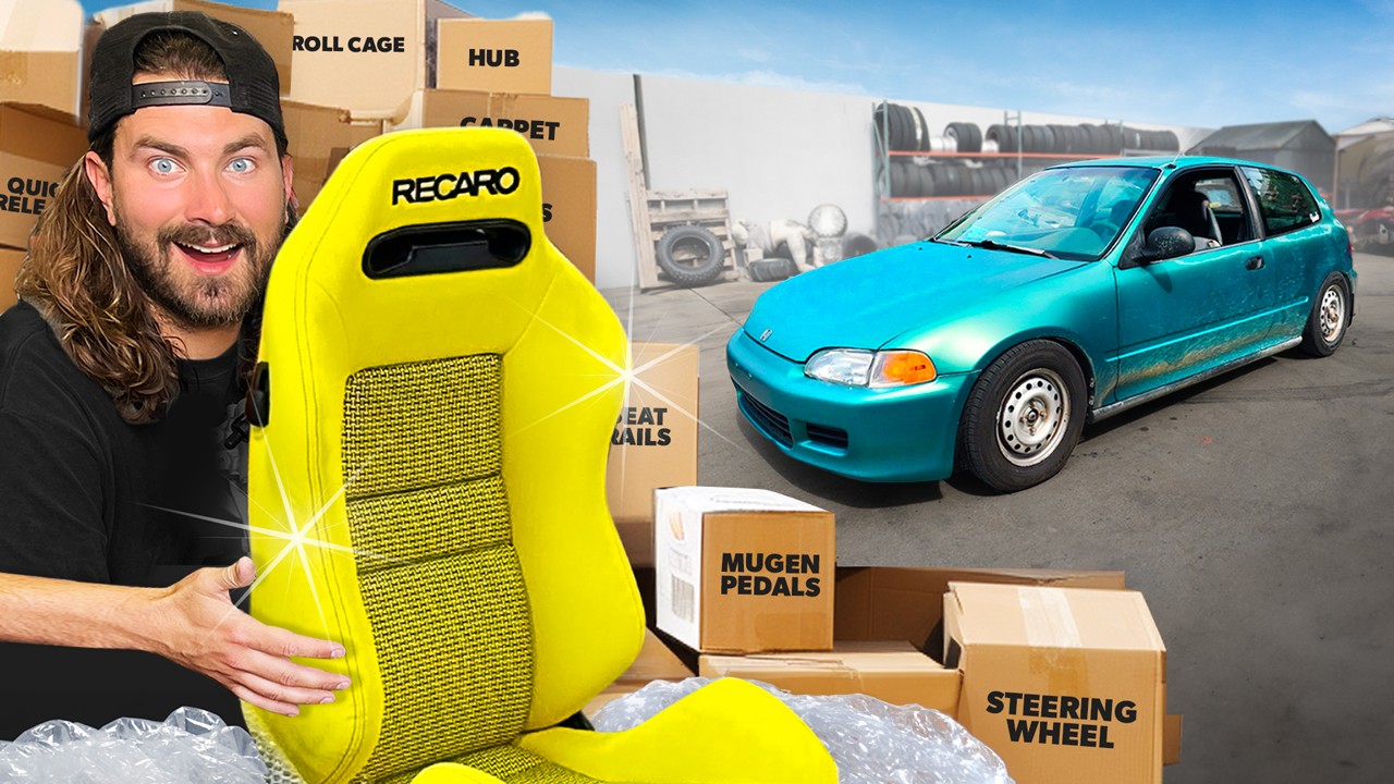 We Put a $10,000 Interior in our $500 Civic