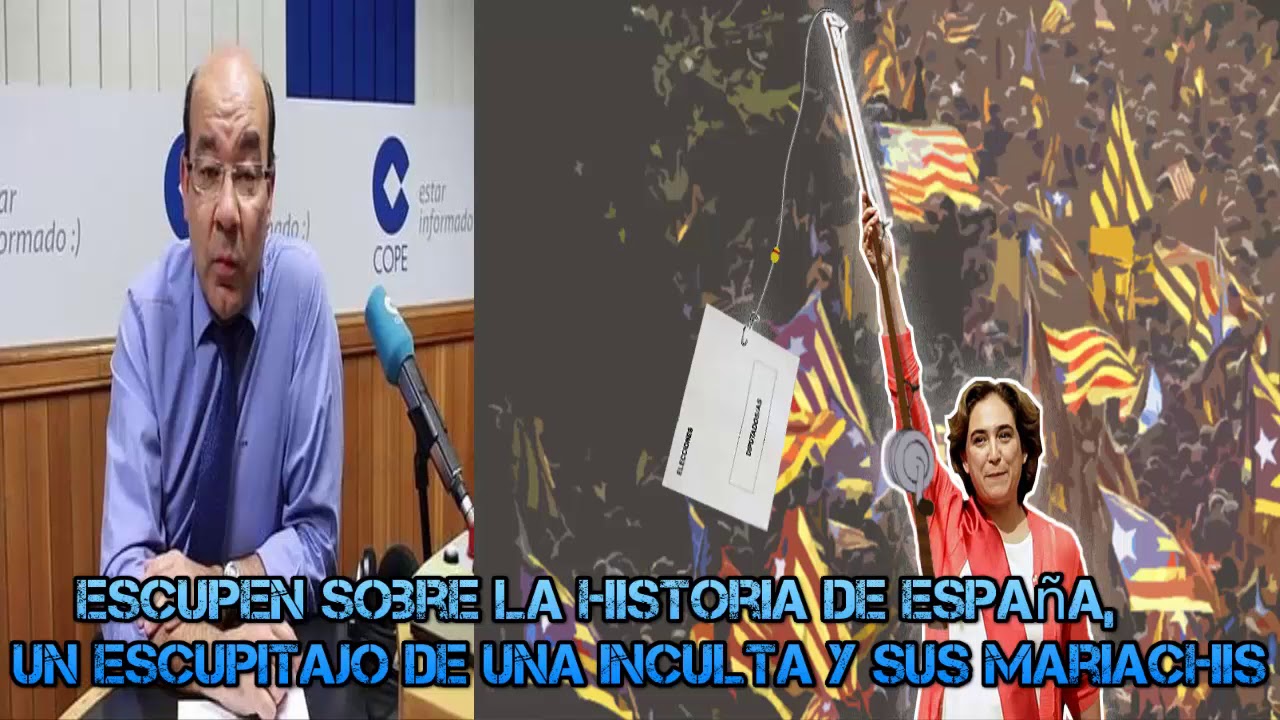 EXPOSITO: Escupen sobre la Historia de España, un escupitajo de una inculta y sus mariachis